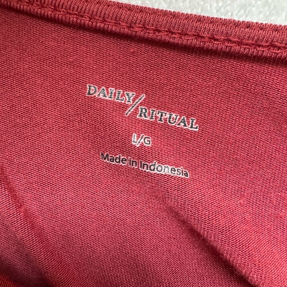 Daily Ritual Terracotta Dress - Picture 4 of 7